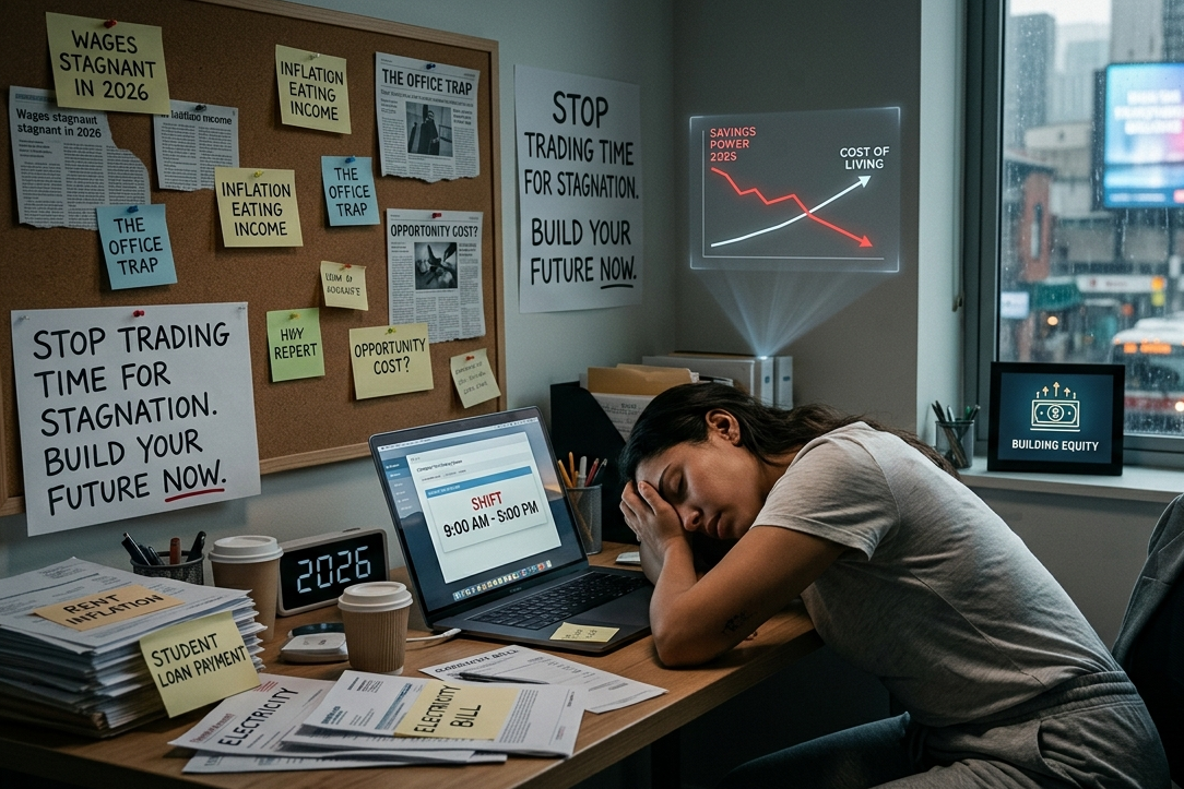 Why Your 9-to-5 Is Making You Poorer Every Single Month.